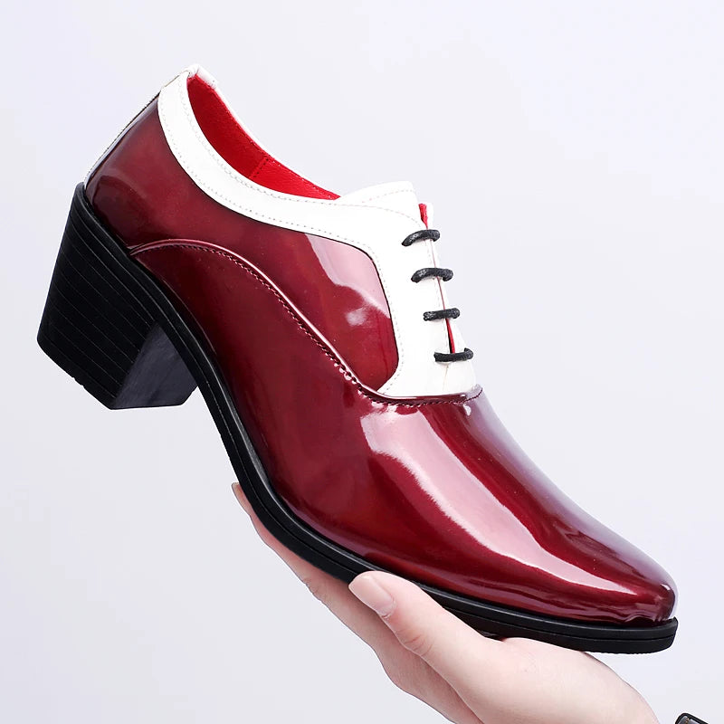 New Groom White & Black Oxfords