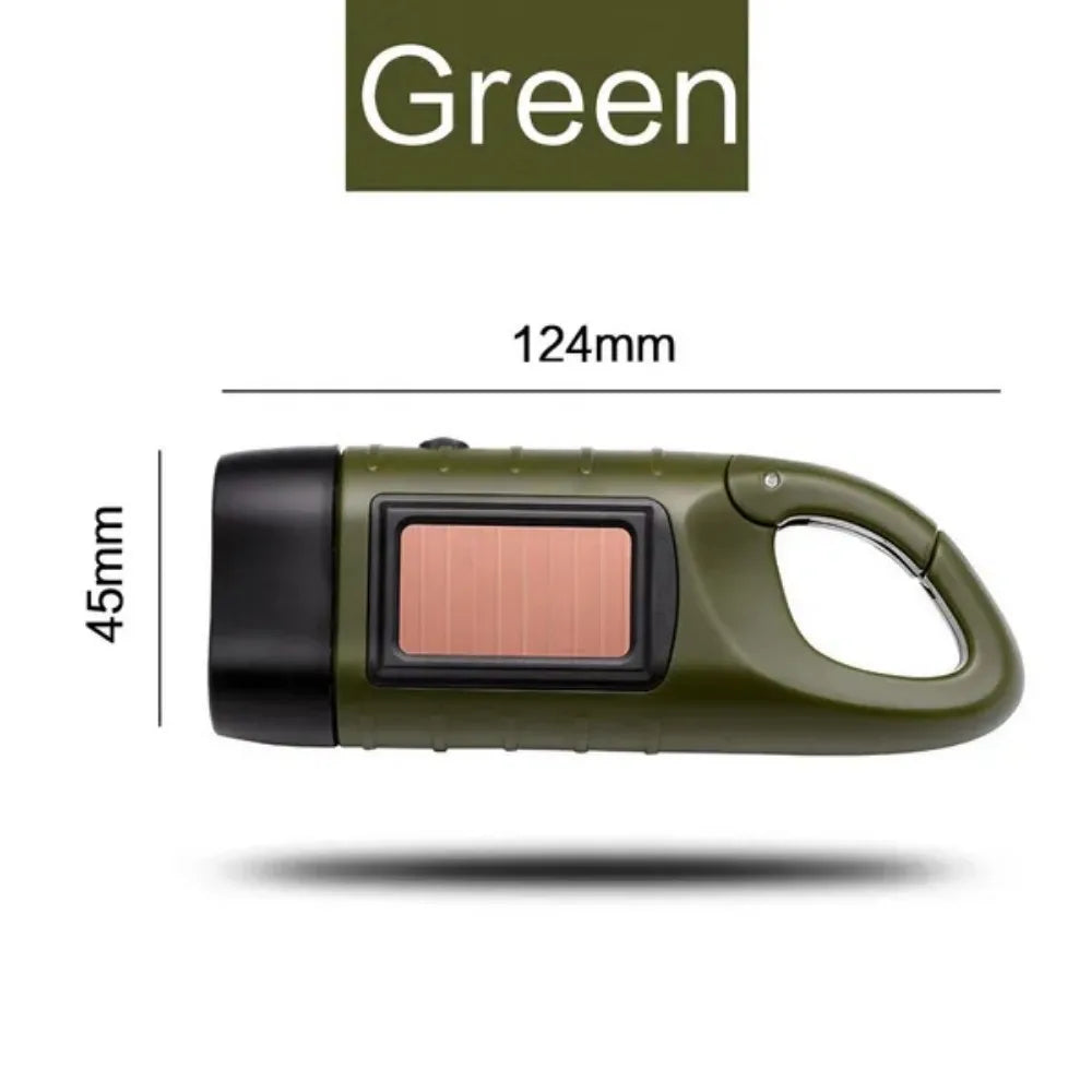 USB Rechargeable LED Pocket Flashlight – Mini Keychain, Waterproof