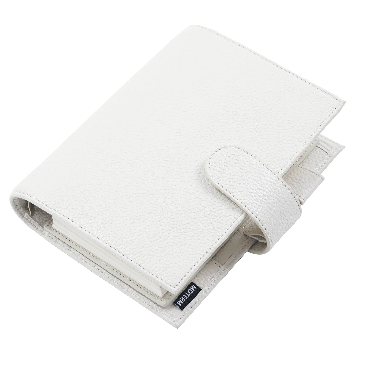 Personal Size Planner – 30mm Rings, Genuine Pebbled Grain Leather