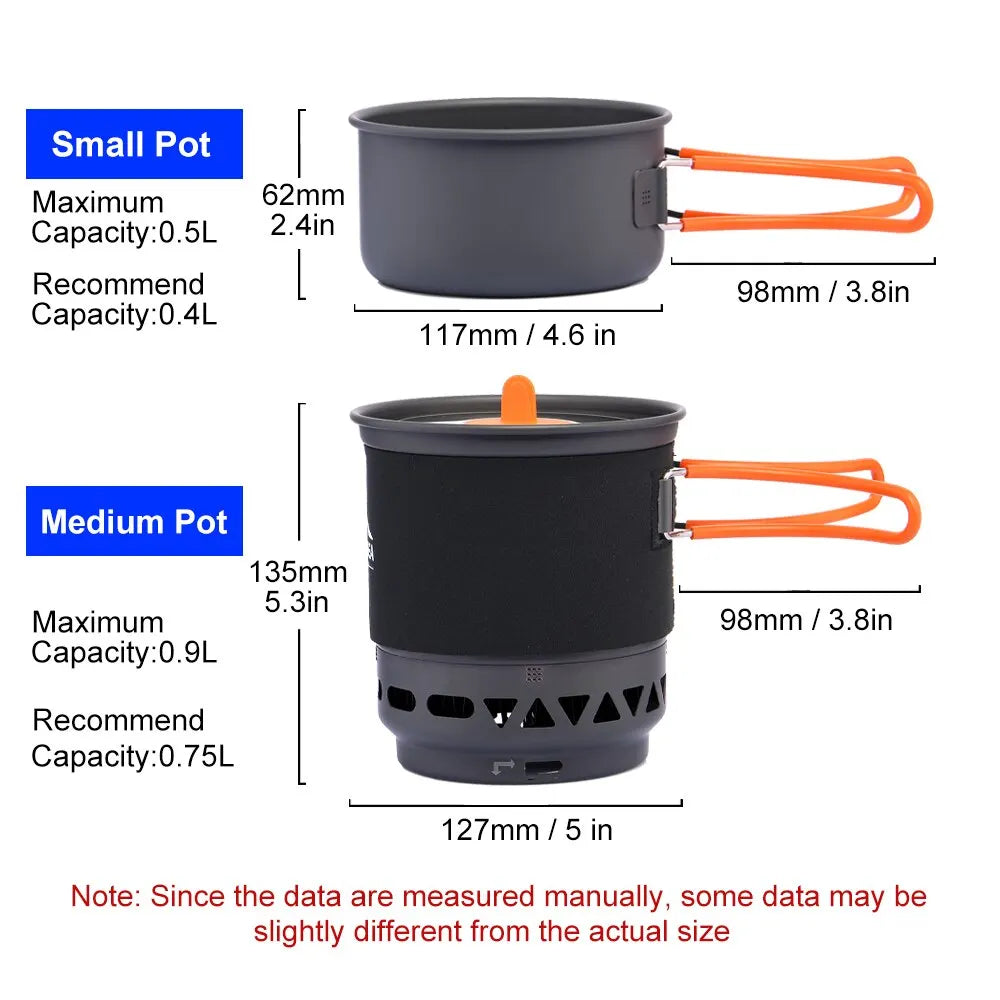 Widesea Compact Camping Cooking System