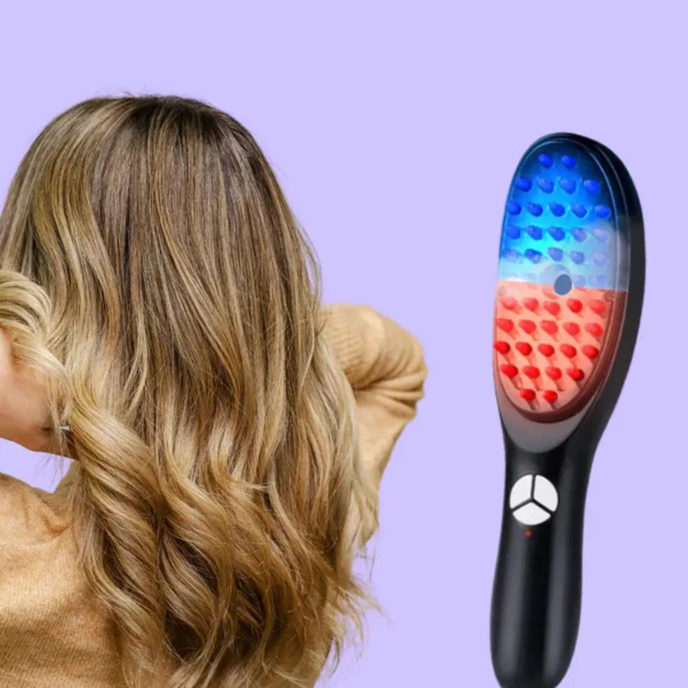 Therabrush Hair Regrowth Comb – Light Therapy & Massage Brush