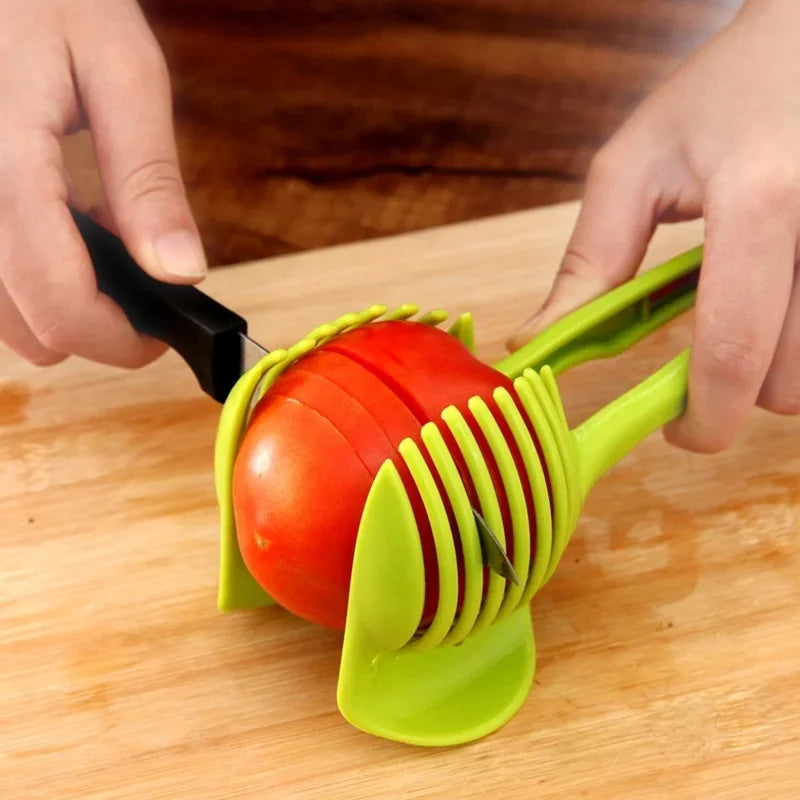 Stainless Steel Handheld Orange, Lemon, Tomato & Onion Slicer