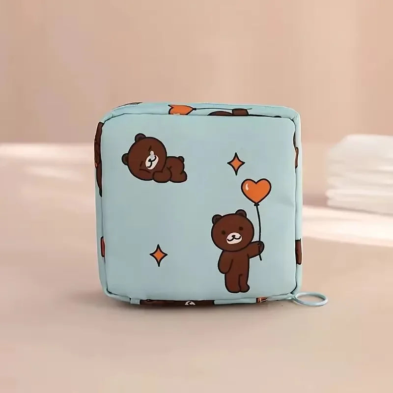 Portable Sanitary Napkin Bag – Waterproof Tampon Organizer Pouch
