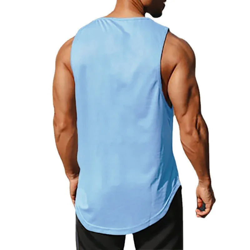 Men's Gym Tank Top – Quick-Dry Sleeveless Workout Shirt