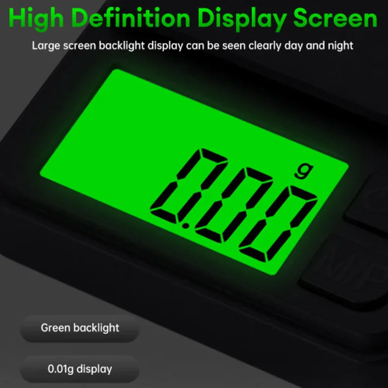 Precision Pocket Scale 1000g X 0.1g – Digital Scale for Food, Travel