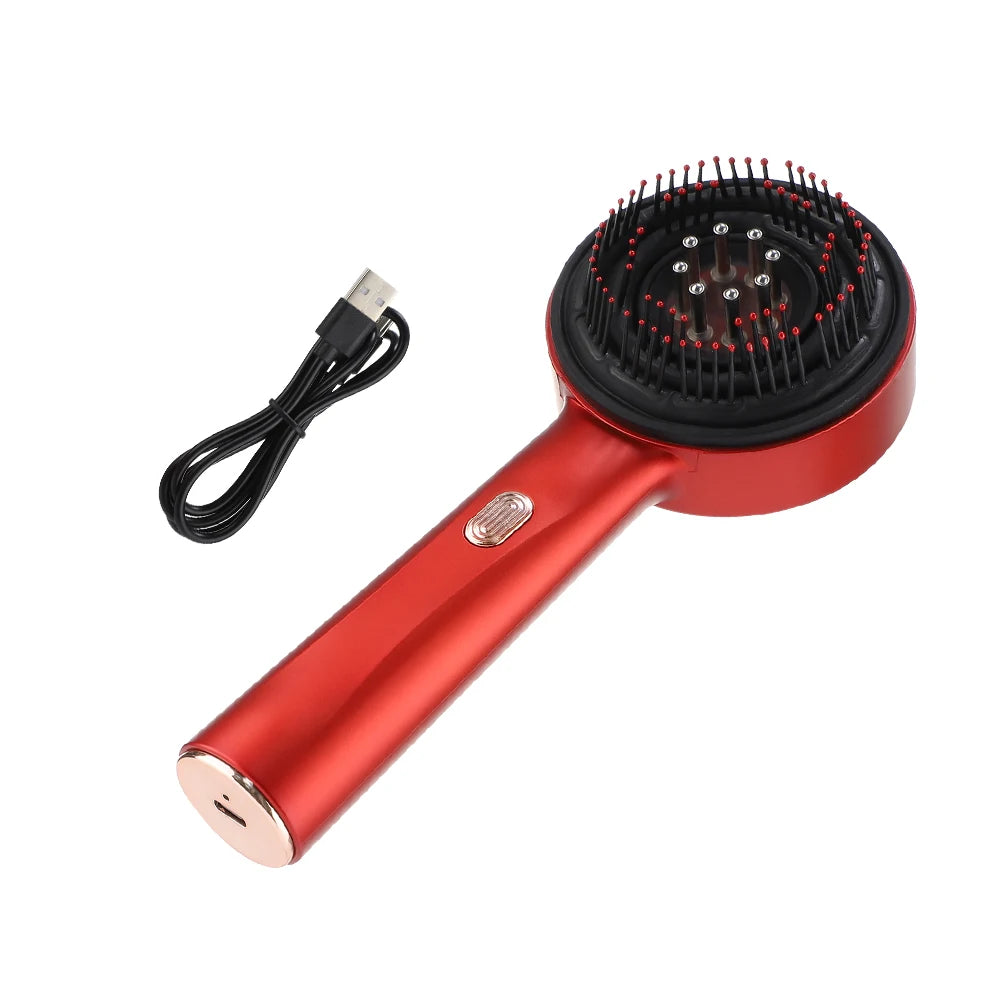 Electric Hair Regrowth Brush – Infrared Scalp Massager Comb