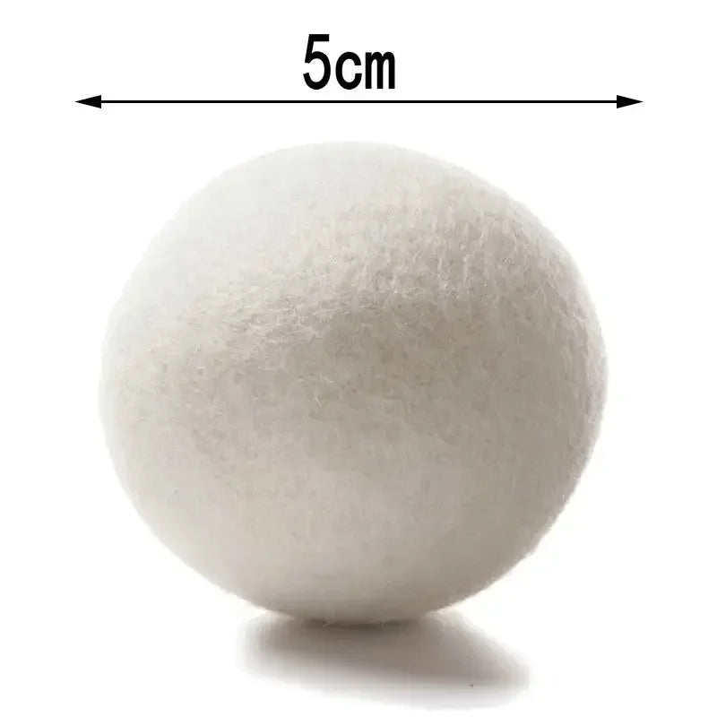Reusable Wool Dryer Balls – Natural Fabric Softener for Laundry