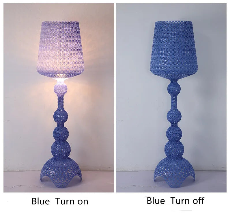 Italian Designer Hollow Goblet Acrylic Floor Lamp