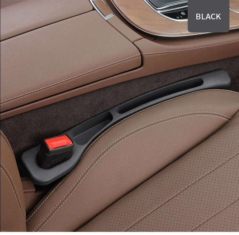 Car Seat Gap Filler Organizer – Waterproof Storage Plug with 2 Grooves