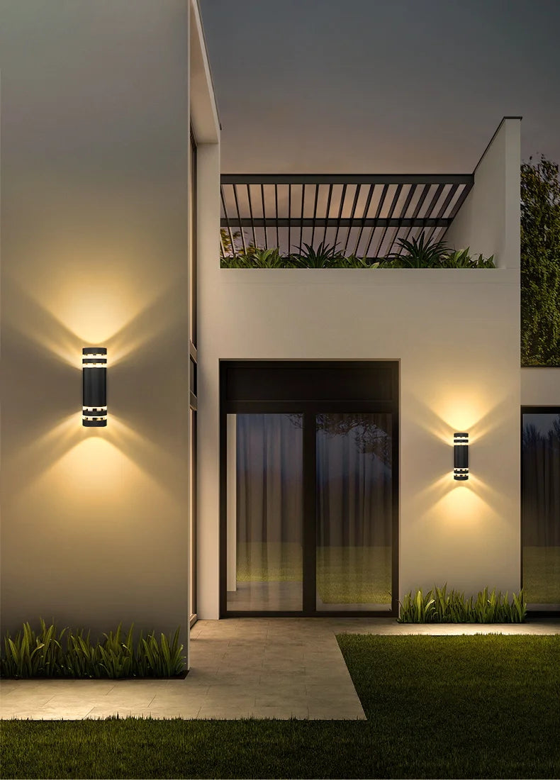 Outdoor Waterproof Street Wall Light – LED E27 Bulb Fixture