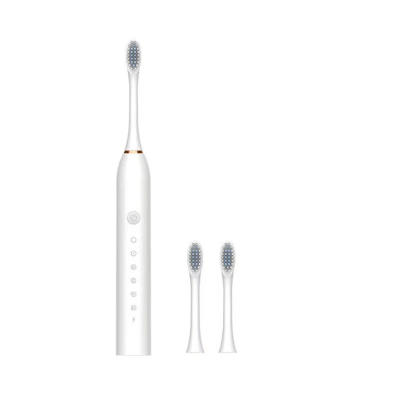 Sonic Electric Toothbrush for Adults | 3 DuPont Heads, USB Rechargeable, IPX7 Waterproof