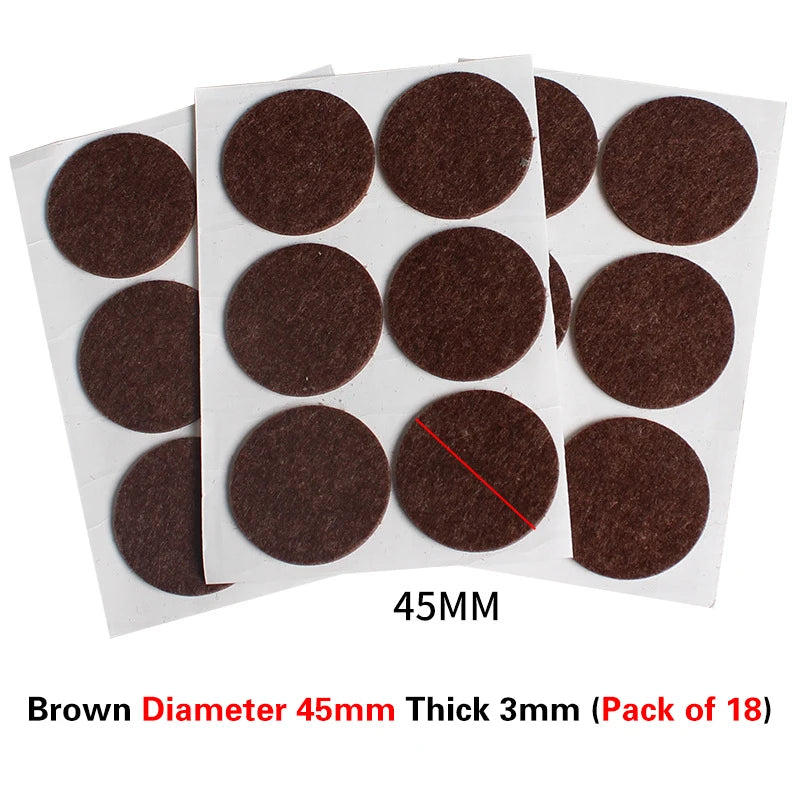 Felt Chair Leg Pads – Anti-Slip, Floor Protectors, Noise Reduction