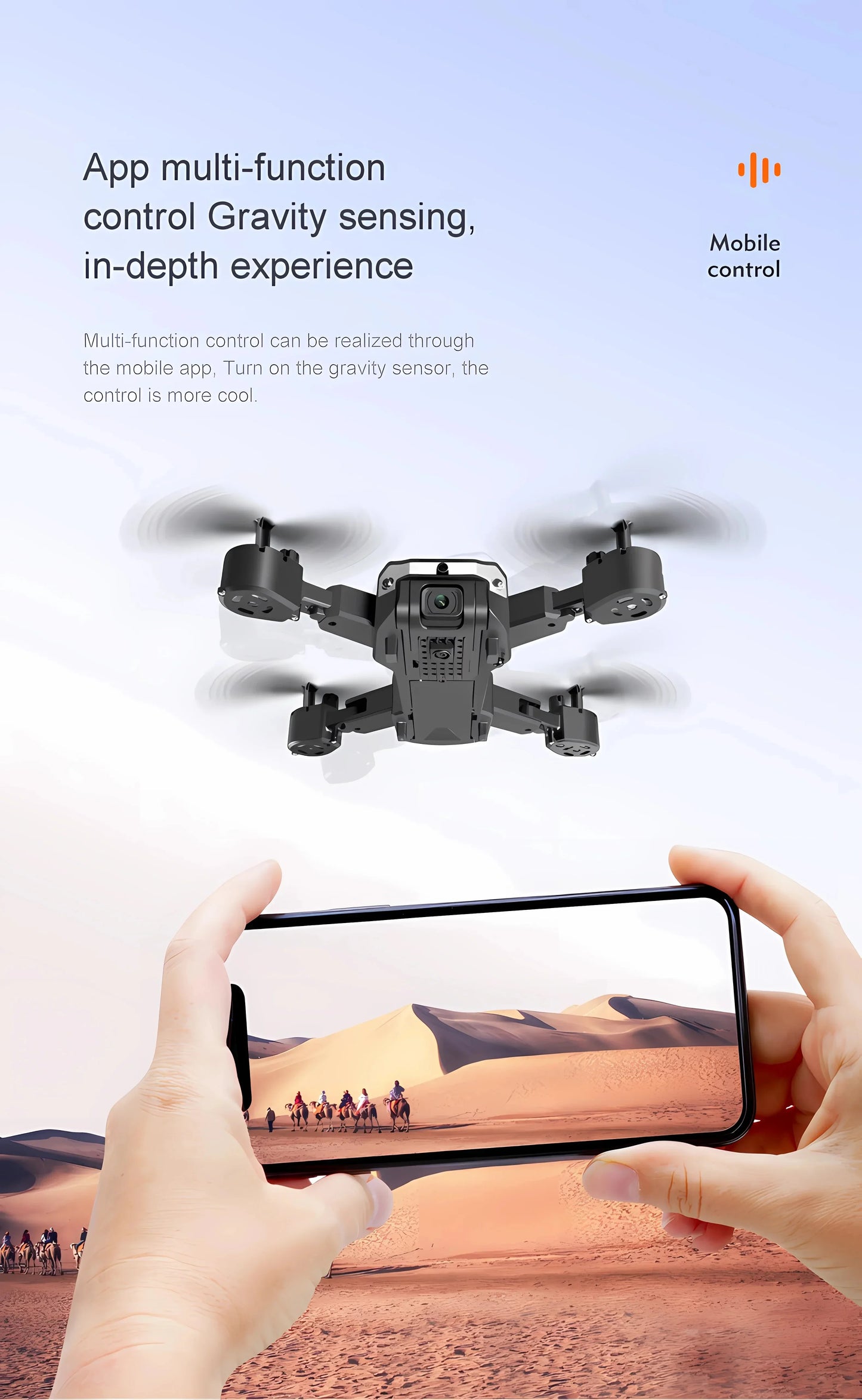 G6 Foldable GPS Drone – 5000M HD FPV Camera, Obstacle Avoidance Quadcopter