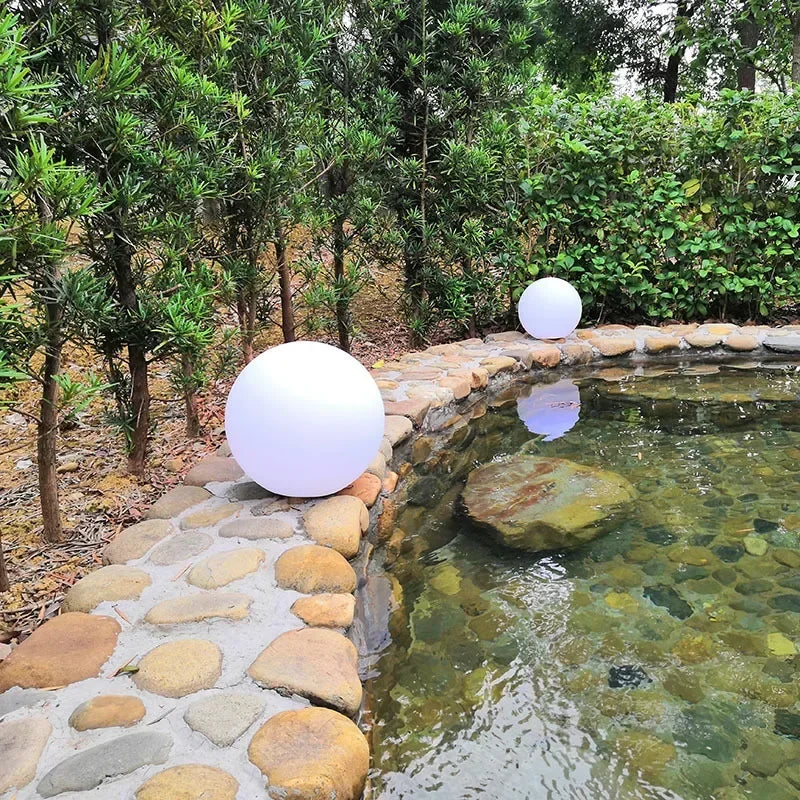 LED Solar Ball Light – Outdoor Garden, USB Charging, Remote Control