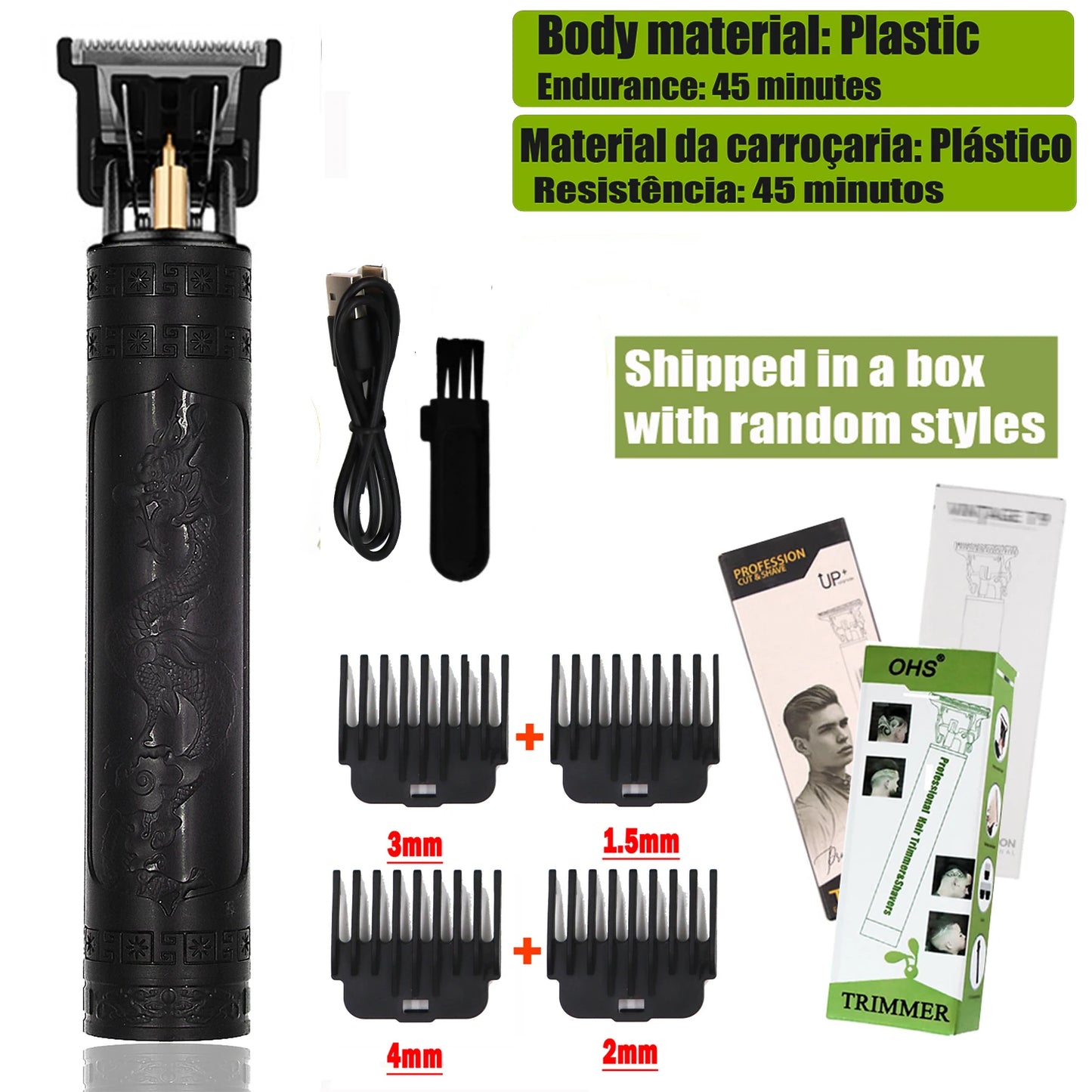 T9 Hair Clipper Zero Gap Trimmer