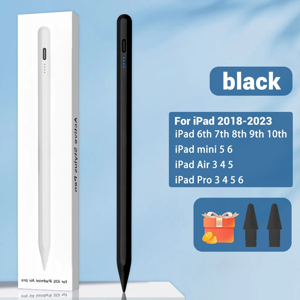 Stylus Pen for iPad – Palm Rejection & Power Display Compatible