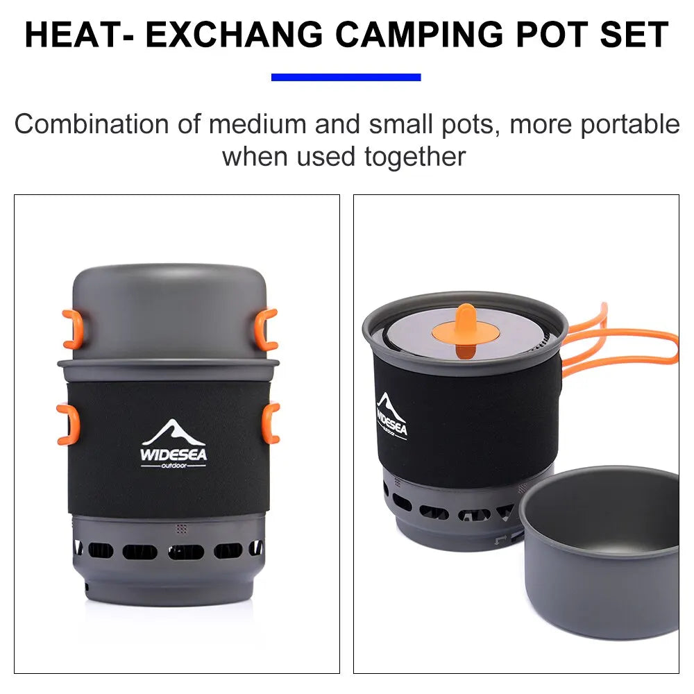 Widesea Compact Camping Cooking System