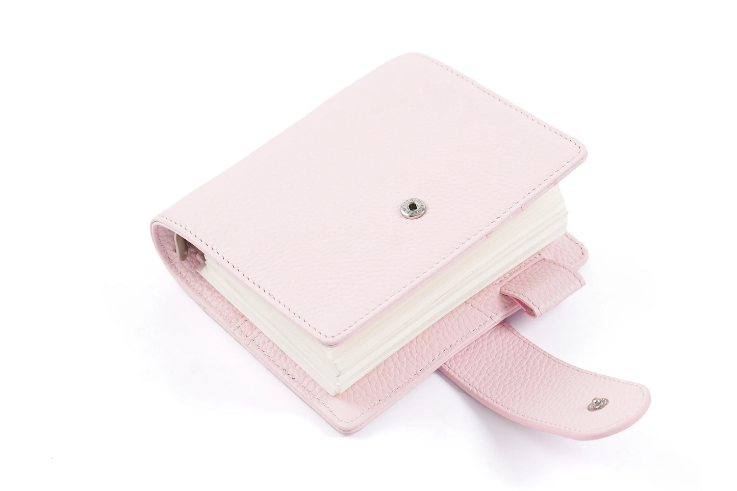 Elite Pocket A7 Rings Planner Cover – Pebbled Grain Leather, 25mm Rings
