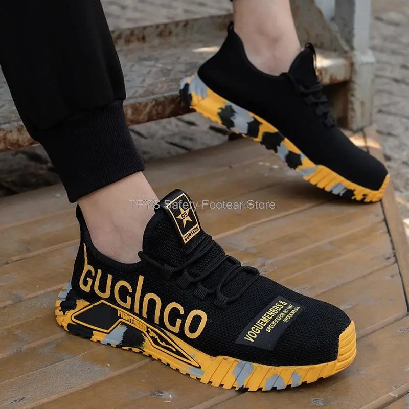Safety Shoes for Men – Breathable, Anti-Puncture