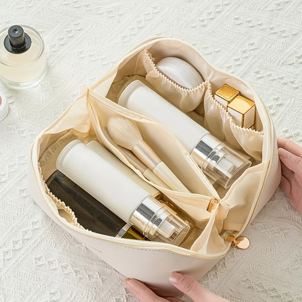 Luxury Makeup Organizer Bag for Women – Travel Cosmetic Case