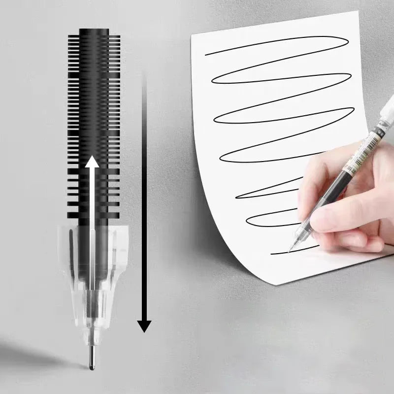10Pcs High-Quality Needle Tip Gel Pens
