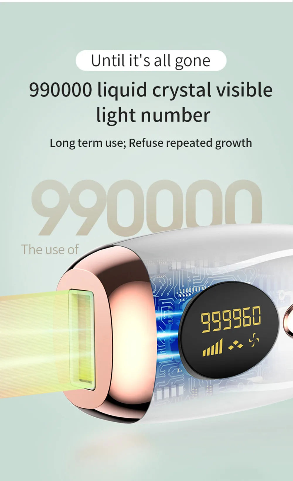 Laser Epilator IPL Hair Removal for Women