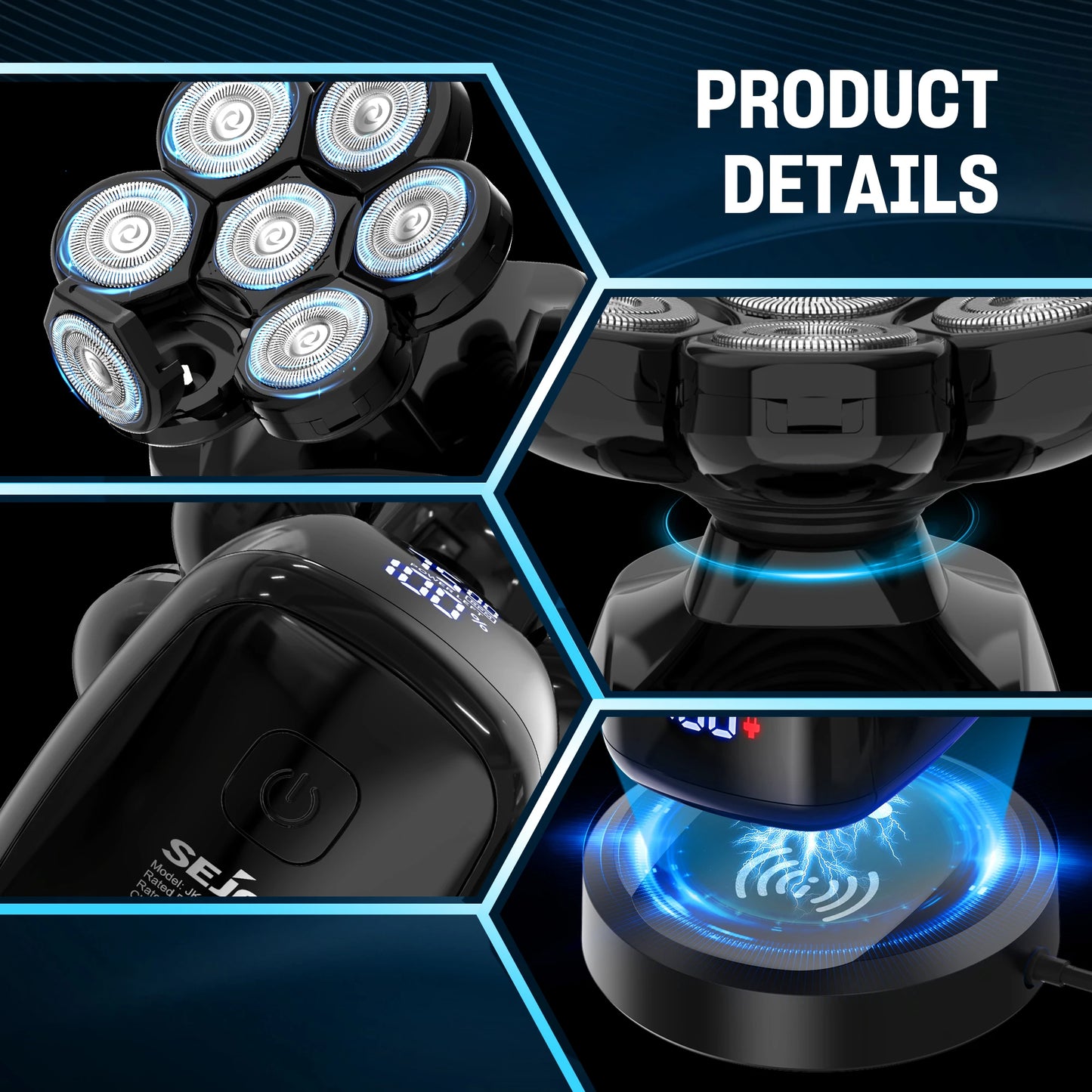 Cartmela Multifunctional Electric Shaver Kit