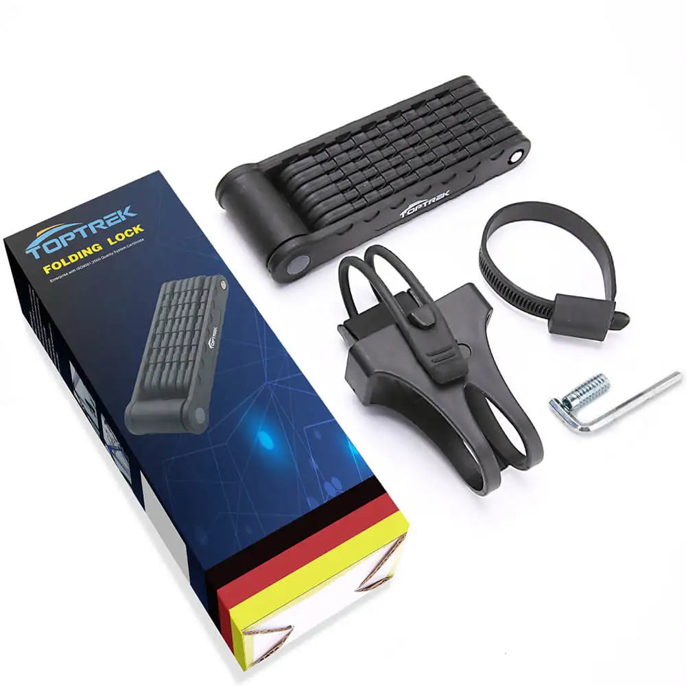 Foldable Bicycle Lock – High Security Anti-Theft Bike Accessory