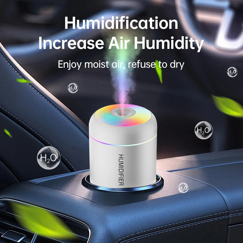 180ML Mini USB Air Humidifier – Essential Oil Aroma Diffuser