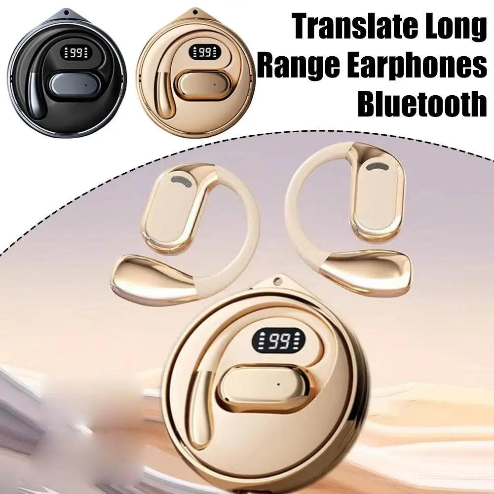 D88 AI Translation Earbuds – Wireless Bluetooth Headphones