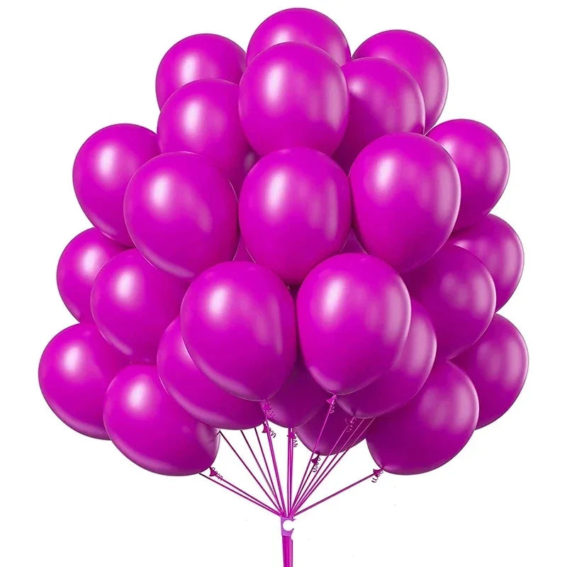 10–100pcs Pearl Latex Balloons – Party & Baby Shower Decor