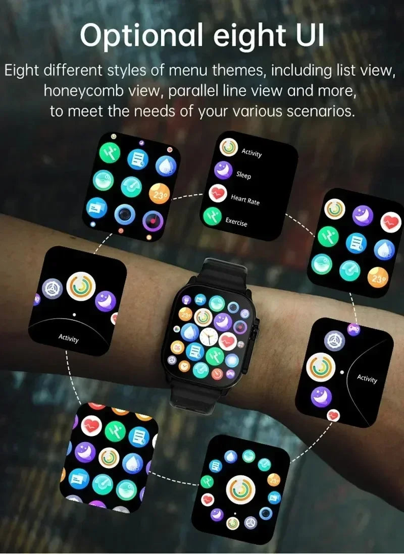 Smartwatch T900 U2 Bluetooth Call 49mm