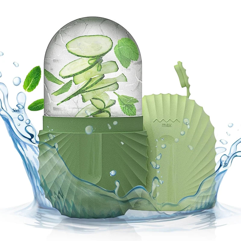 Silicone Ice Face Roller – Puffiness & Pore-Reducing Facial Tool