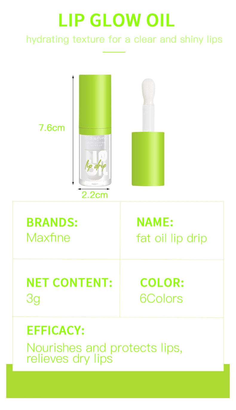 6-Tone Moisturizing Lip Gloss – Luminous, Hydrating & Natural Shine