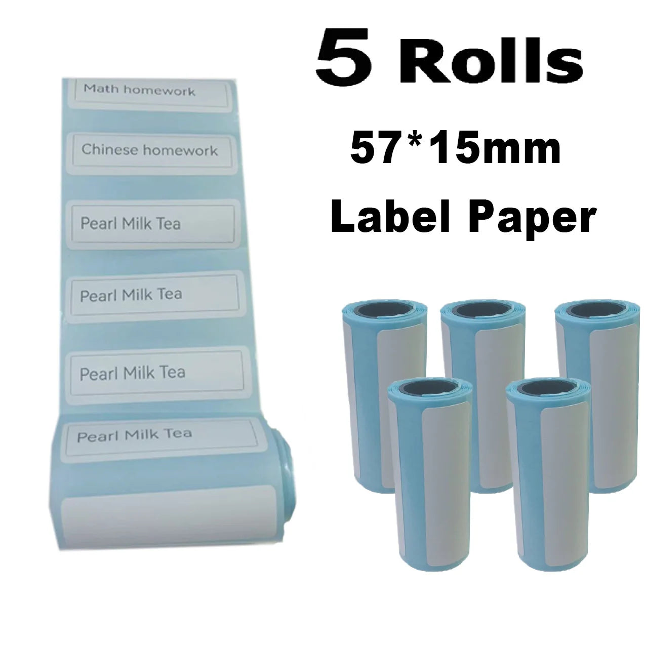 Mini Bluetooth Label Printer – Portable Error Note Photo Printer