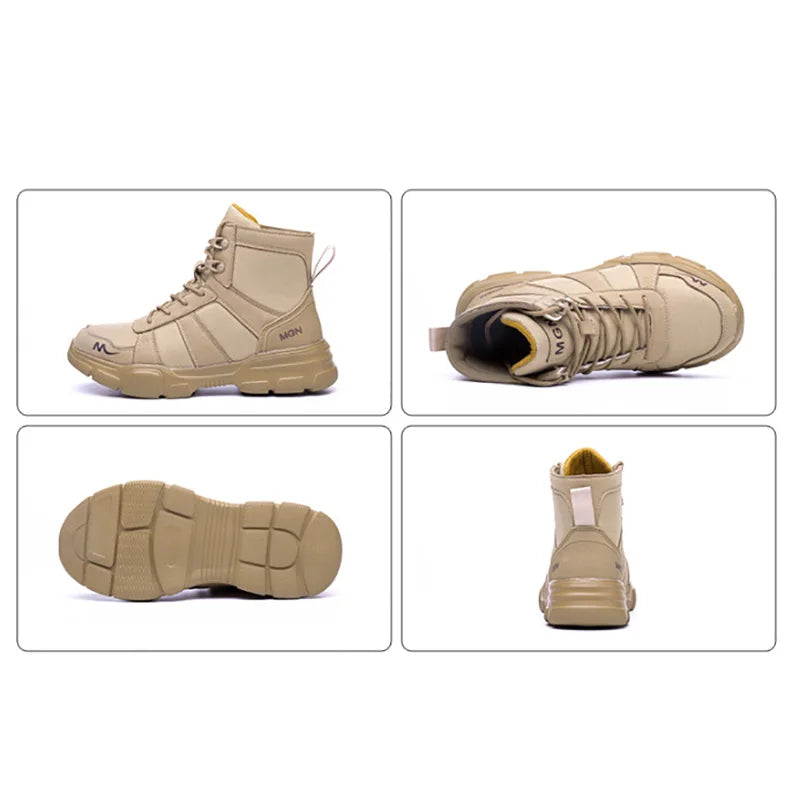 Indestructible Safety Work Boots – Steel Toe, Puncture-Proof