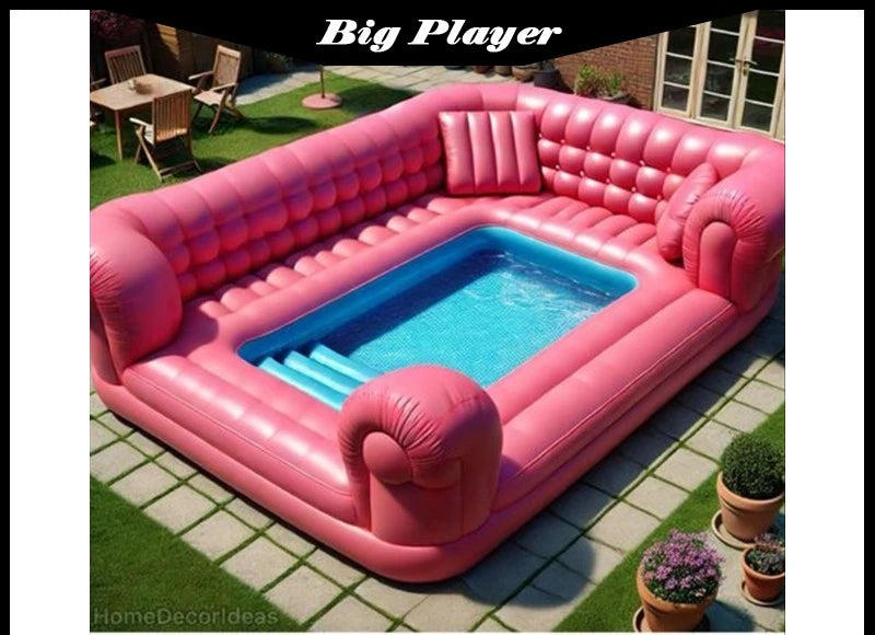 Cartmela Customized Inflatable Pool with Sofa