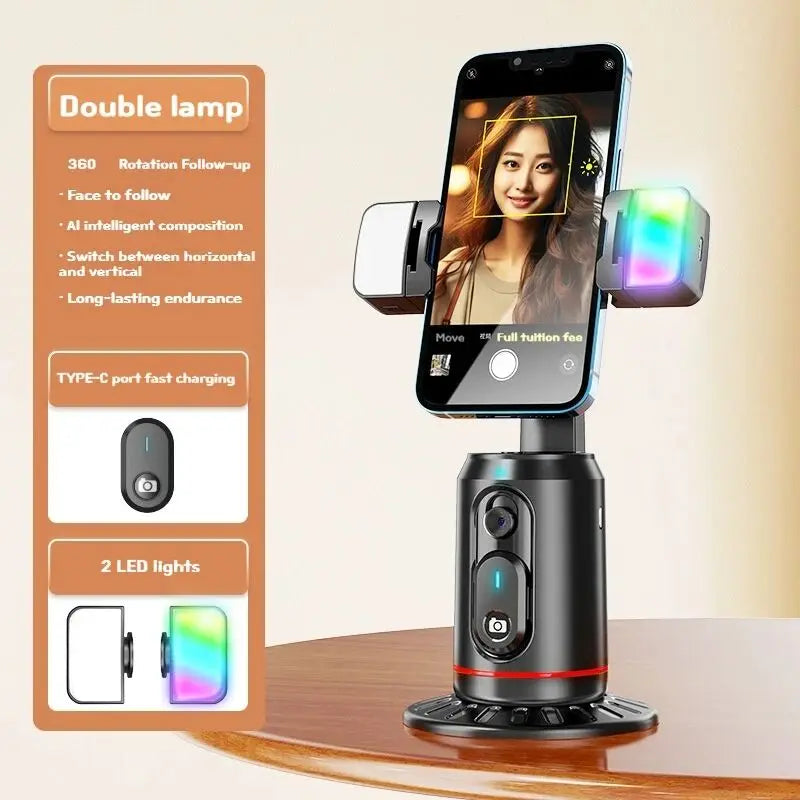 Q02 360° Auto Tracking Gimbal – Phone Stabilizer