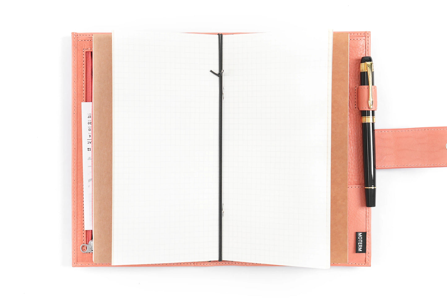 Vegetable Tanned Leather Travel Notebook – Standard Planner Cover