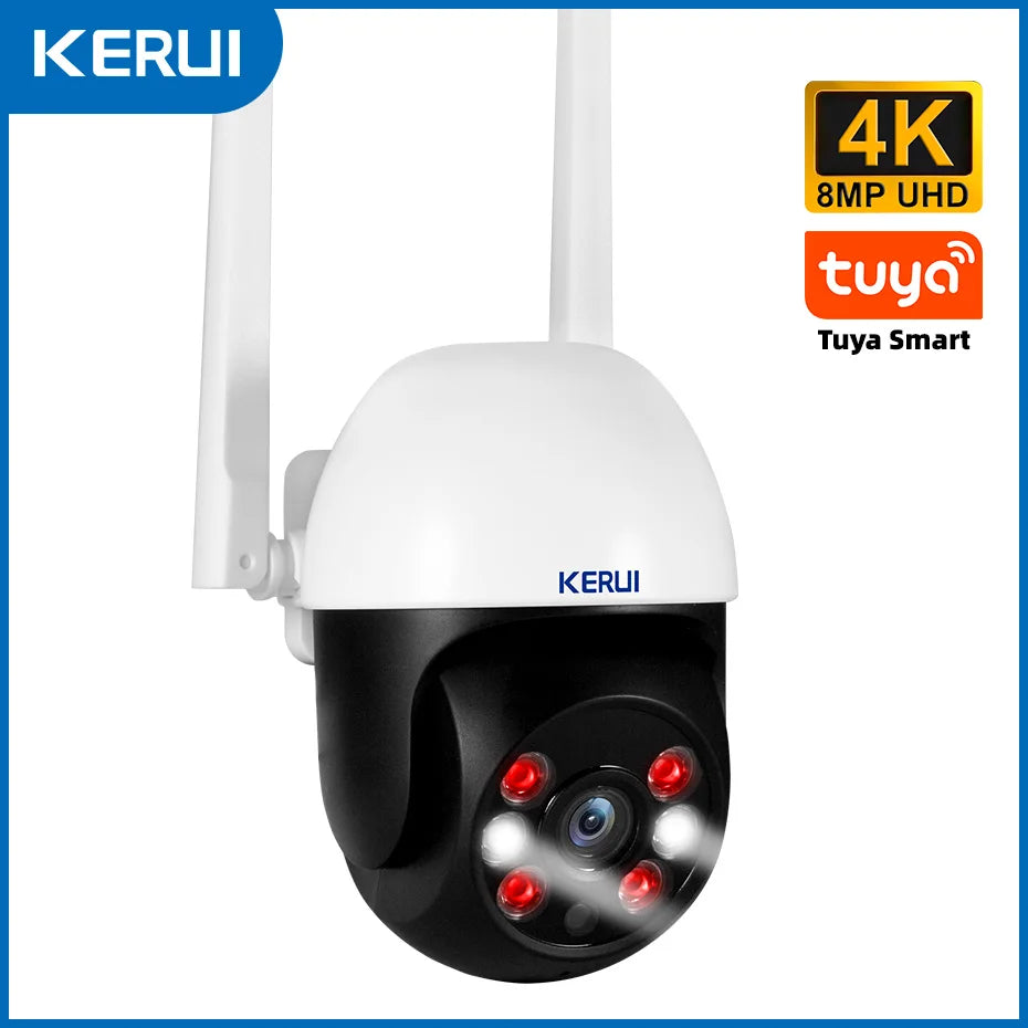 Cartmela 5MP/8MP/4K PTZ WiFi IP Camera