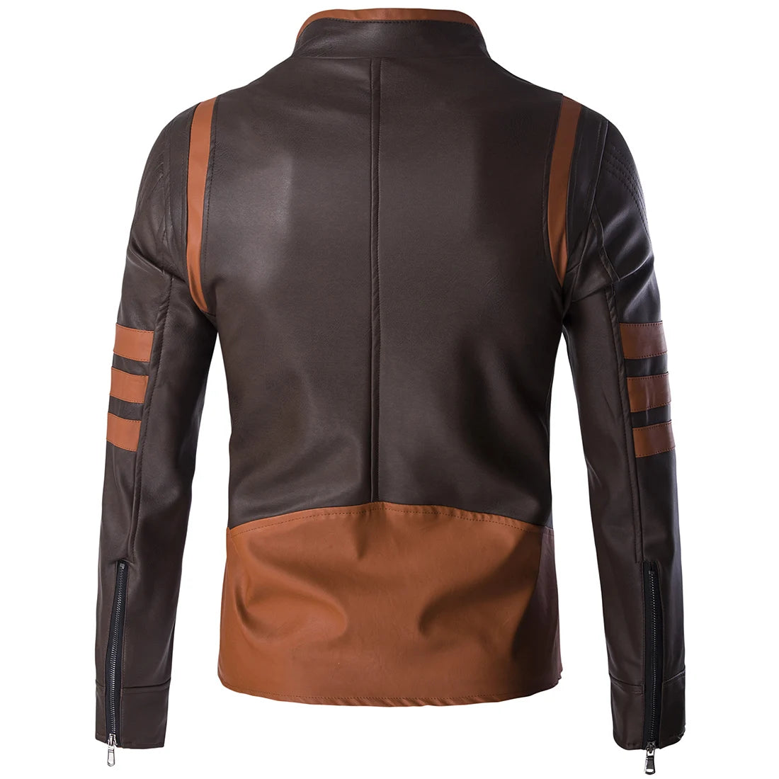 Cartmela Wolverine-Inspired Men’s PU Leather Jacket