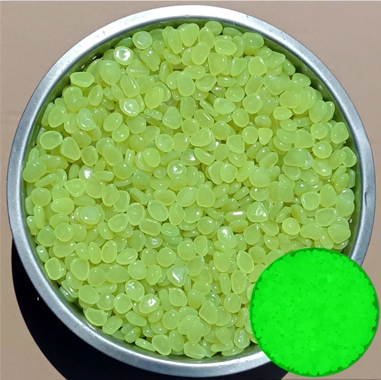 500pcs High Brightness Luminous Stones for Garden & Decor