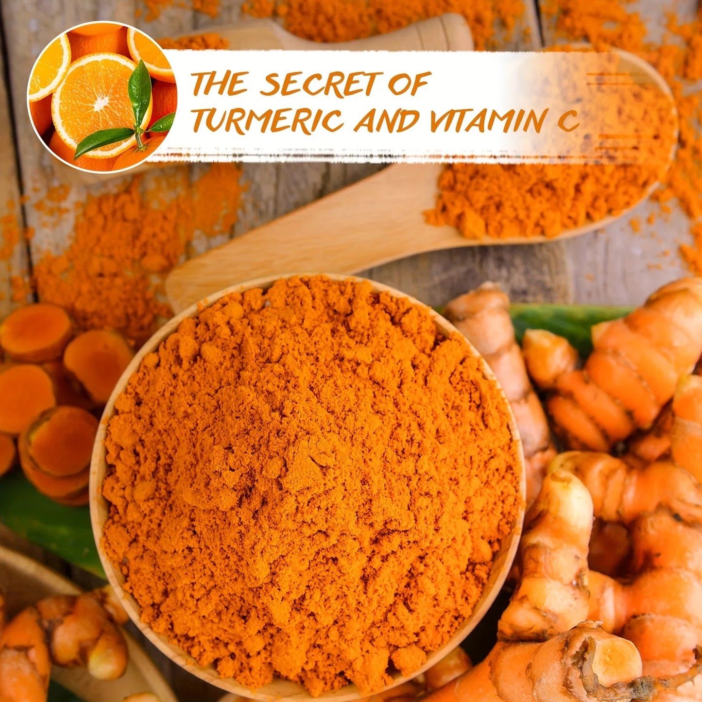 Vitamin C & Turmeric Exfoliating Facial Mask – Deep Pore Cleanser