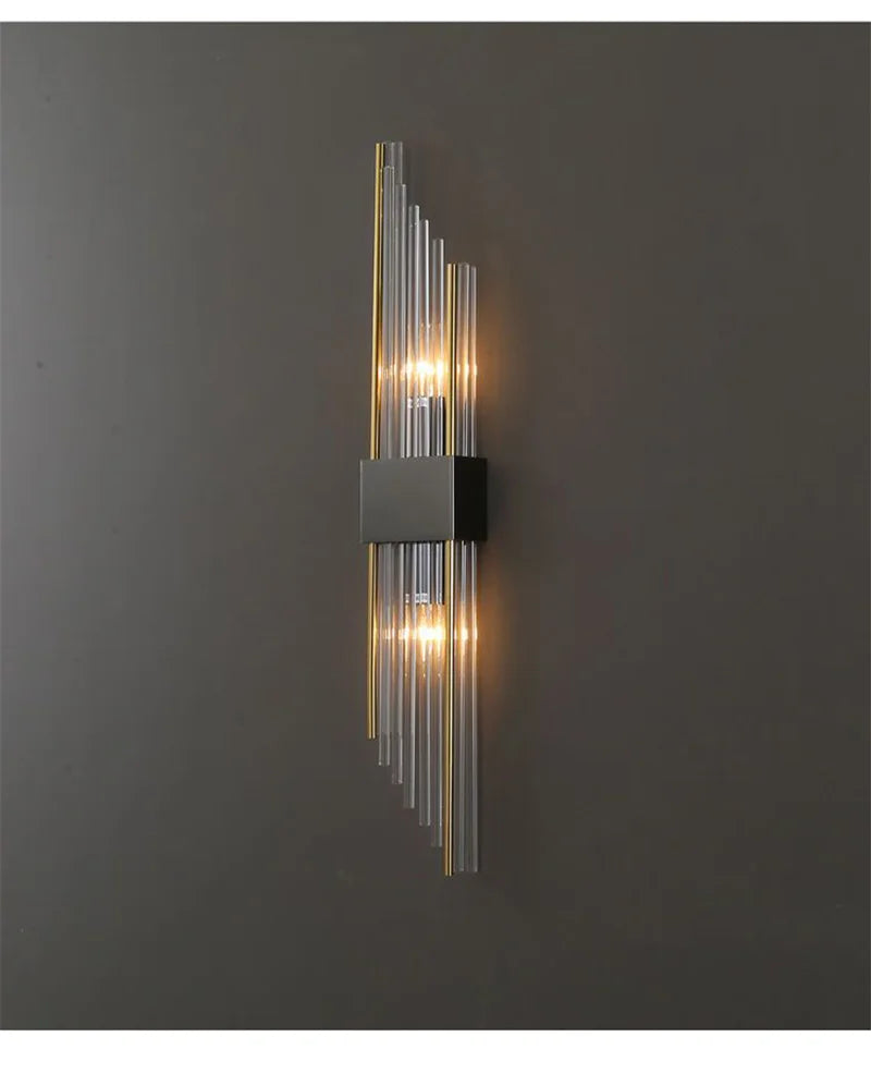 Luxury LED Wall Lamp - Modern Gold Wall Sconce for Living Room