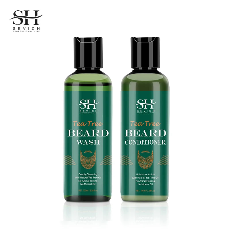 Beard Growth Kit for Men – Oil, Shampoo & Moustache Care Set