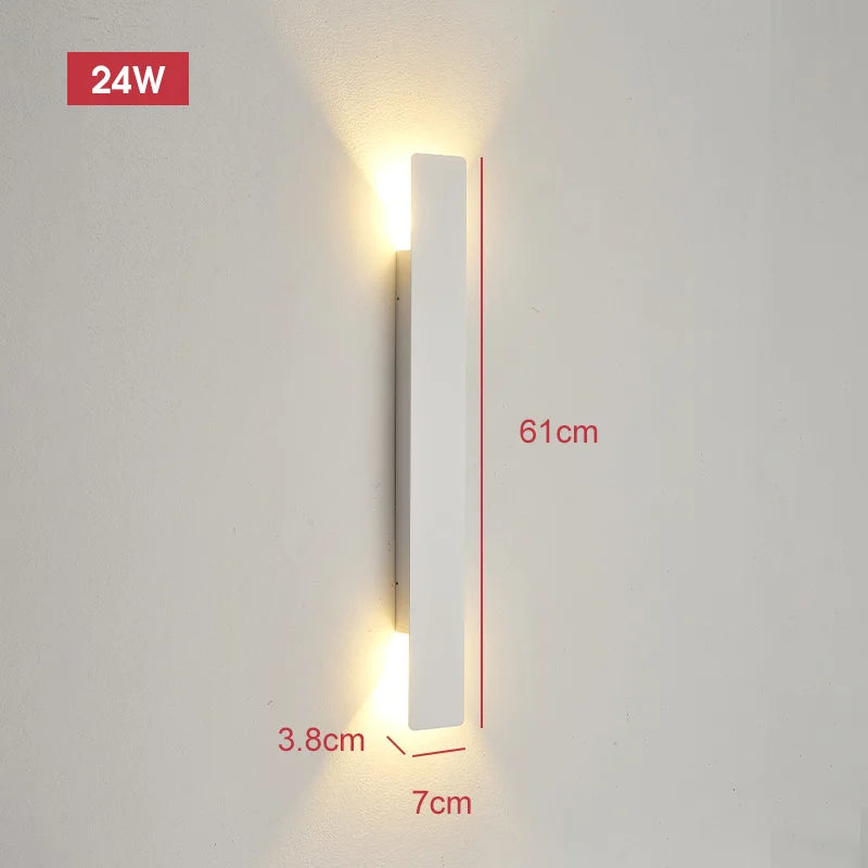 Modern LED Outdoor Wall Lamp – Waterproof IP65 Up Down Light