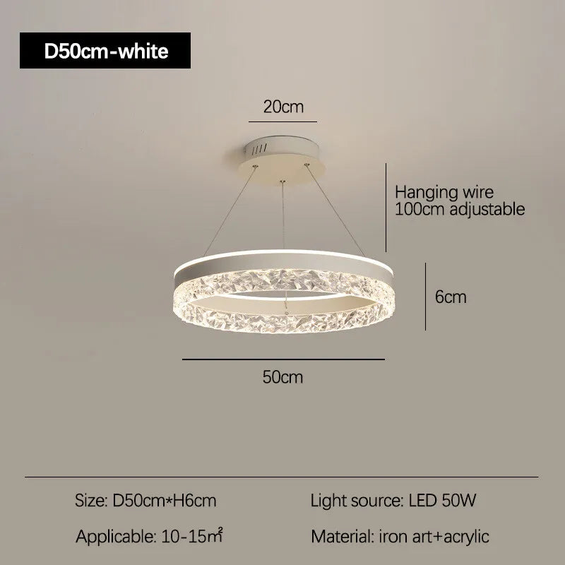 Cartmela Luxe Ring LED Ceiling Light