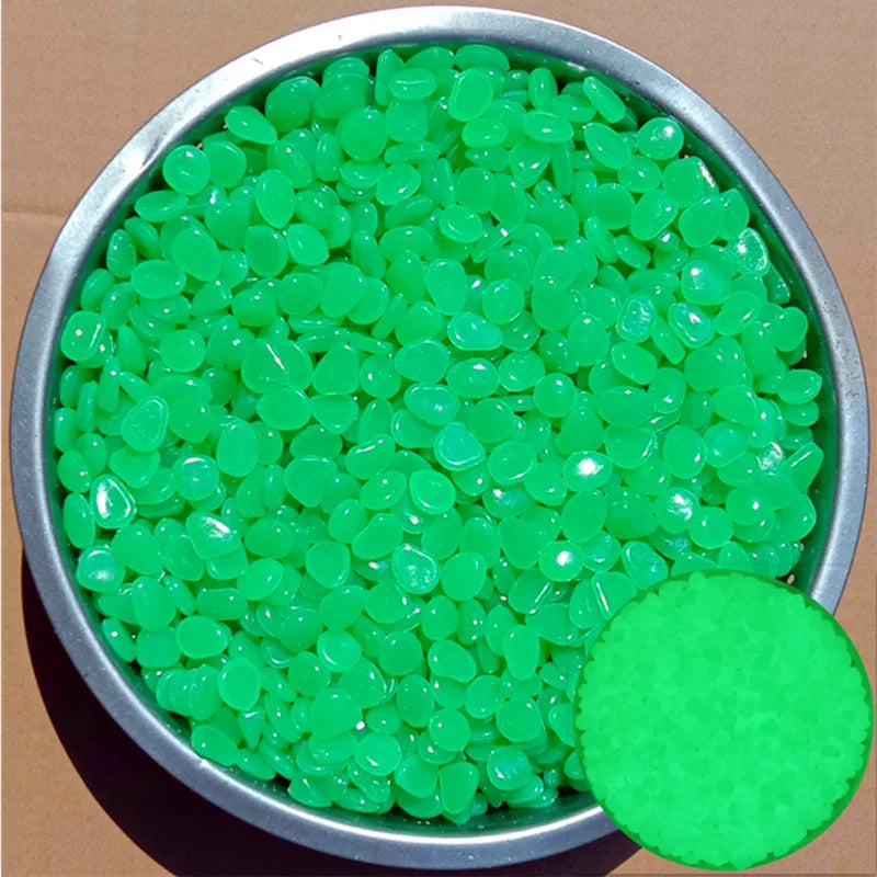 500pcs High Brightness Luminous Stones for Garden & Decor