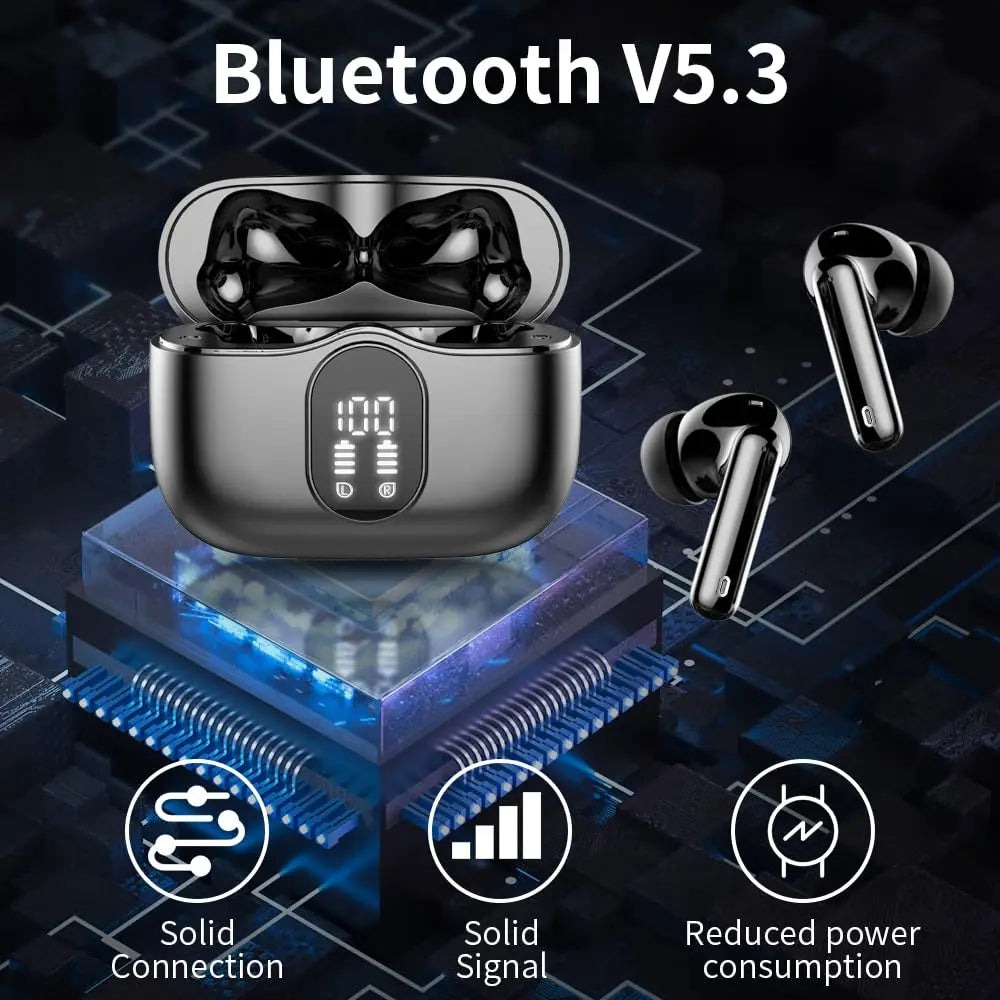 Cartmela Bluetooth 5.3 Wireless Earbuds