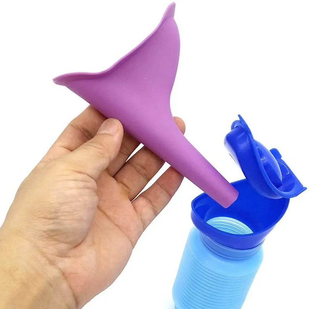 Portable Urinal Bucket – Travel Emergency Car Urinal for Outdoor Use